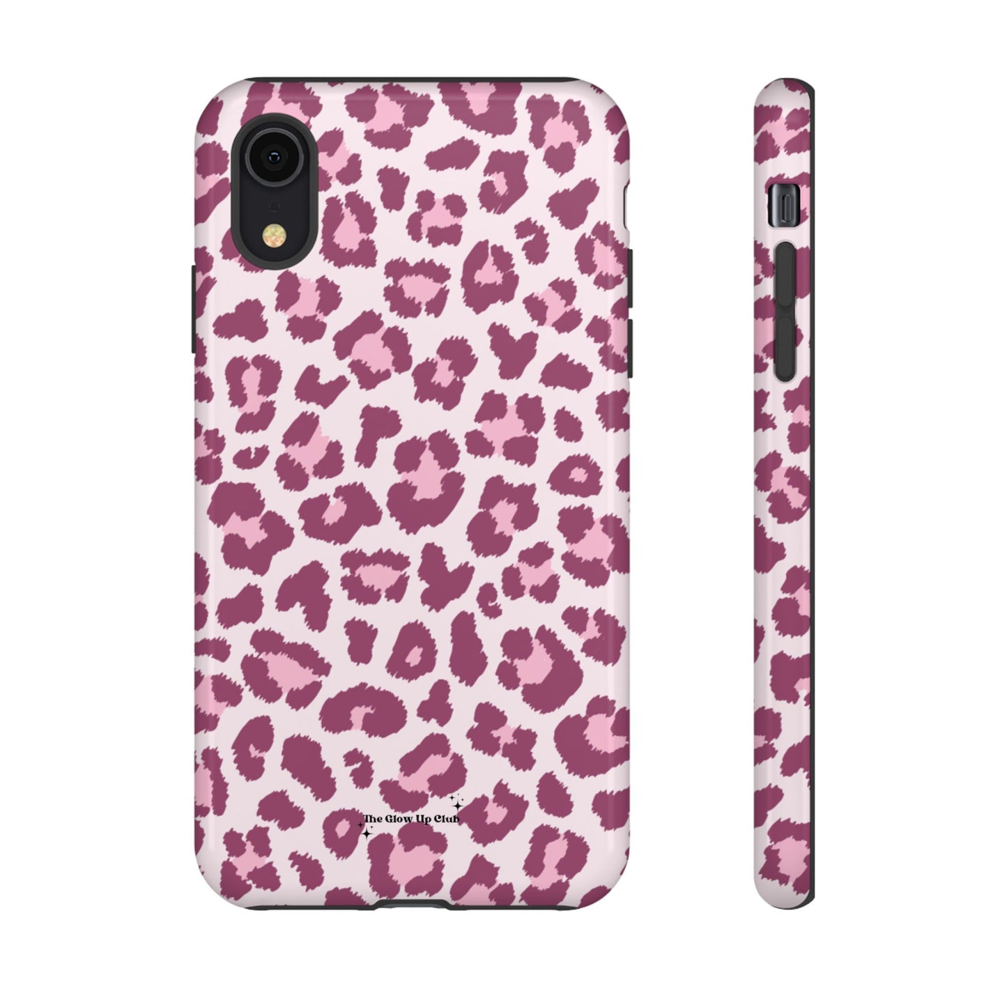 Leopard print double pink - tough case