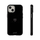 Minimalistic heart black - tough case