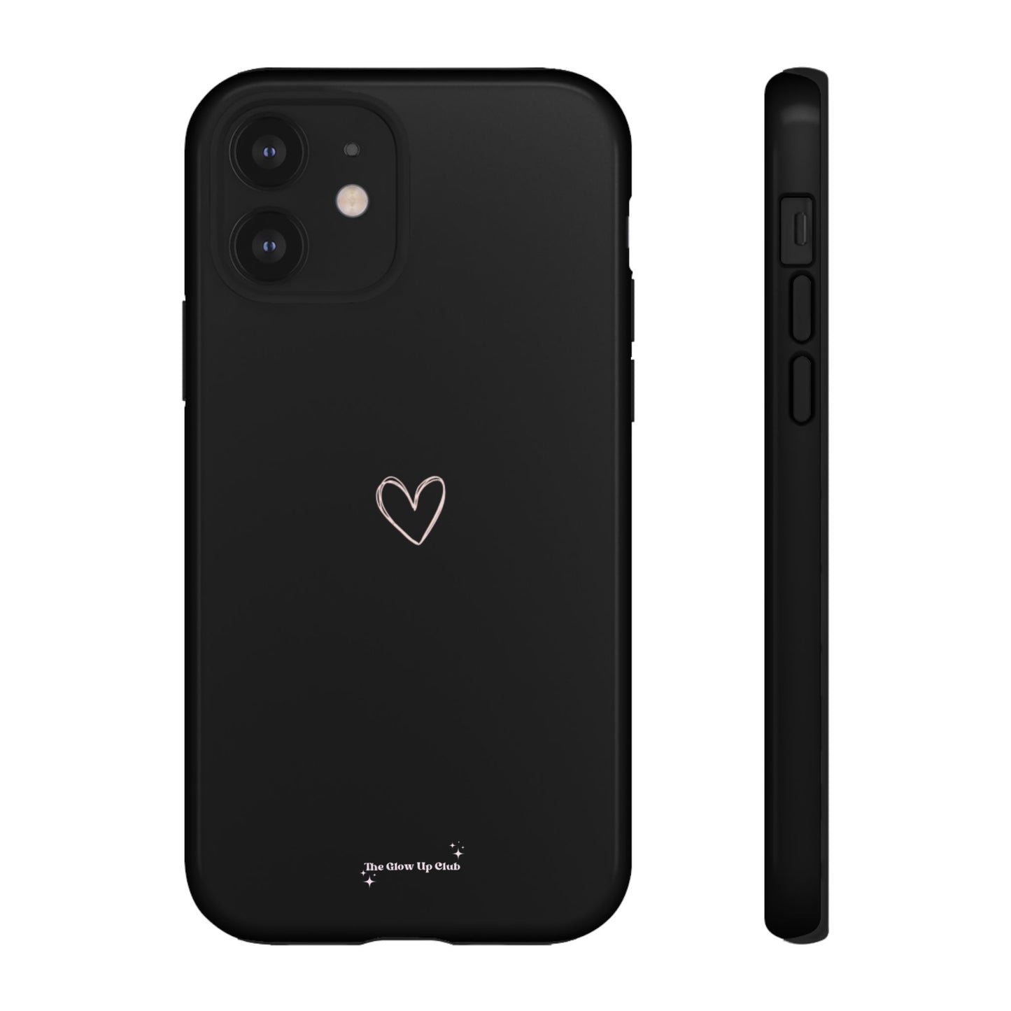 Minimalistic heart black - tough case