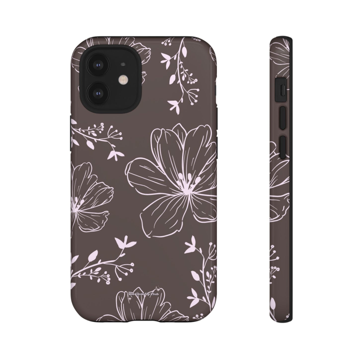 Realistic flowers grey - tough case