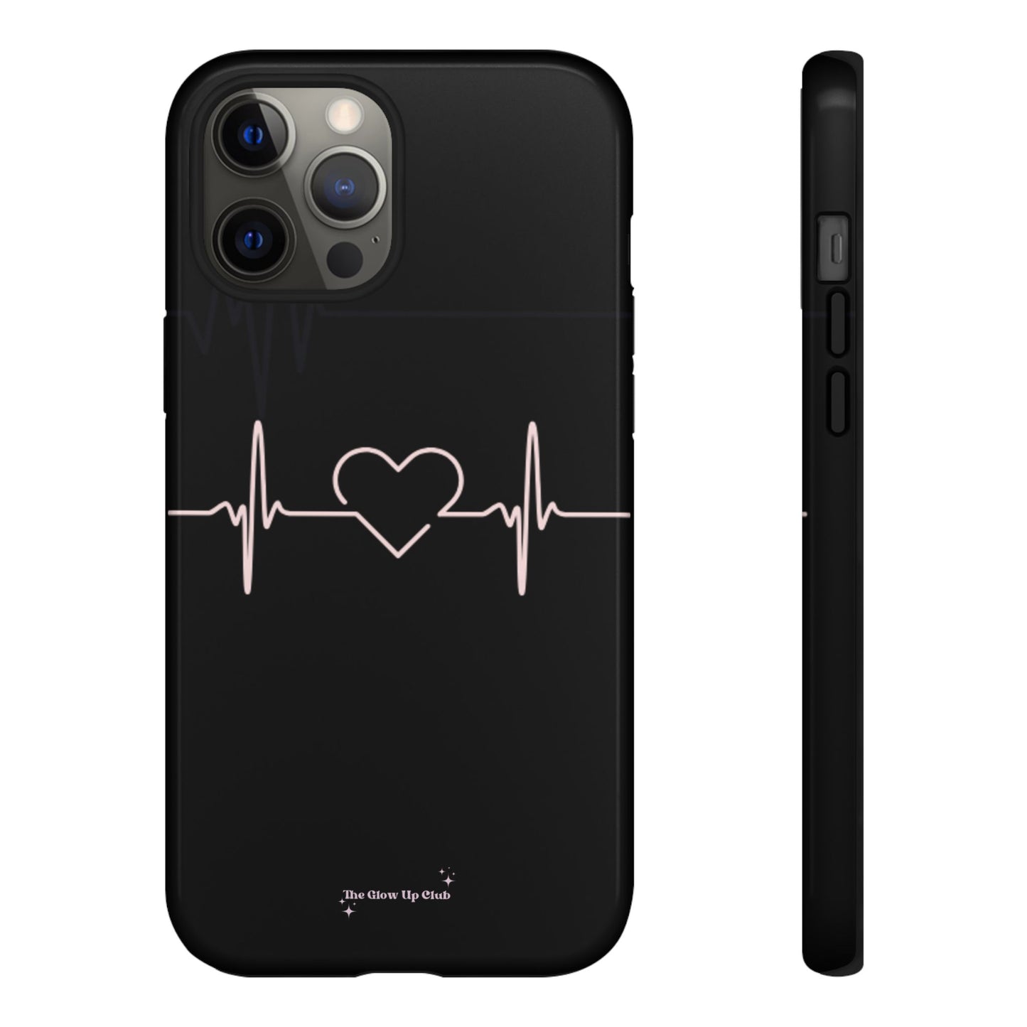 Heart line black - tough case