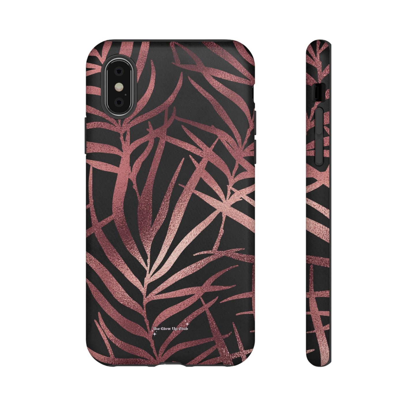 Rose gold leaves - tough case