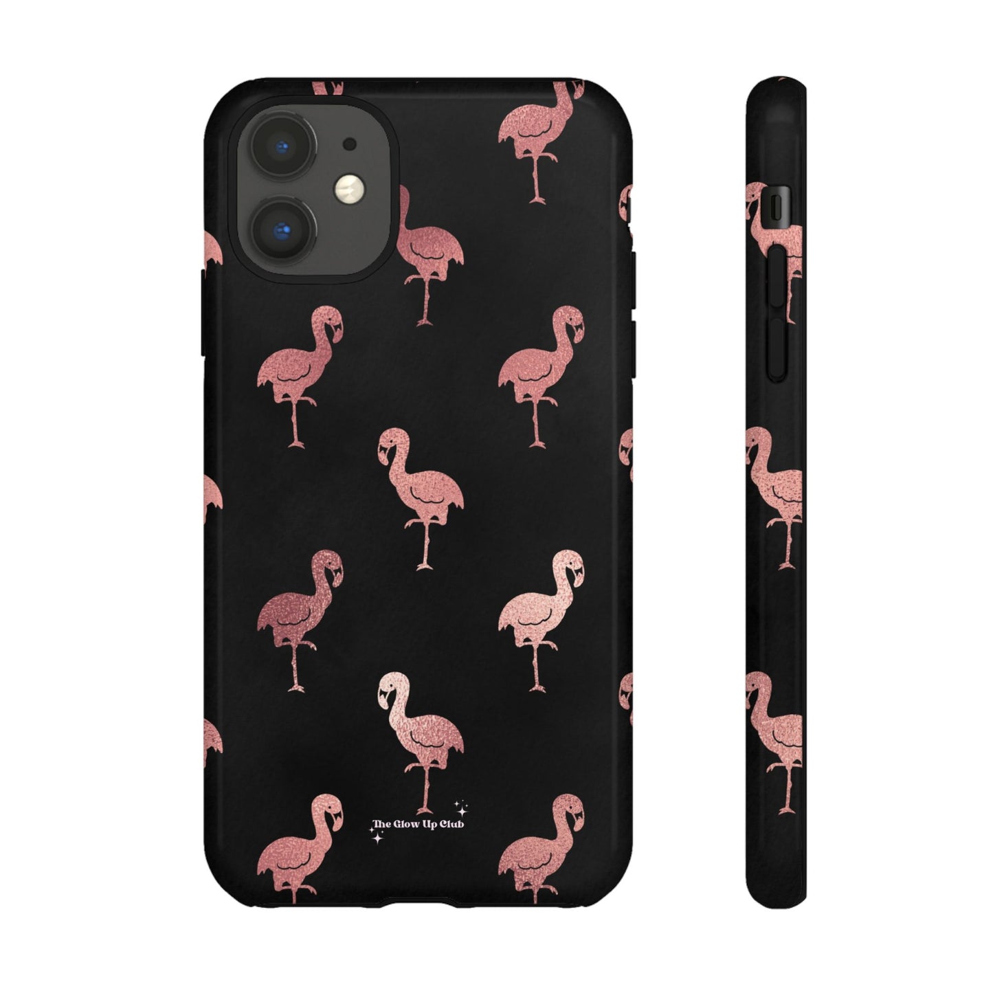 Rose gold flamingos - tough case