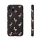 Rose gold flamingos - tough case