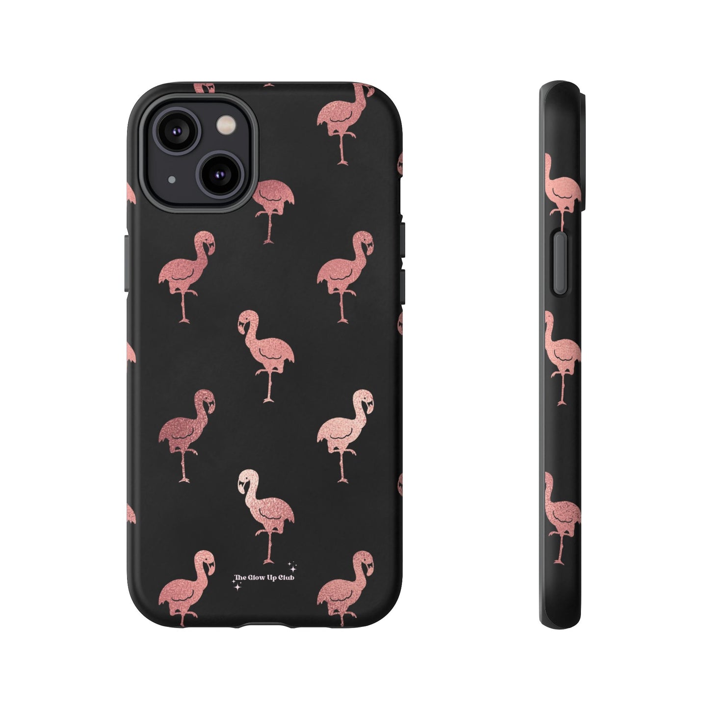 Rose gold flamingos - tough case