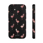 Rose gold flamingos - tough case