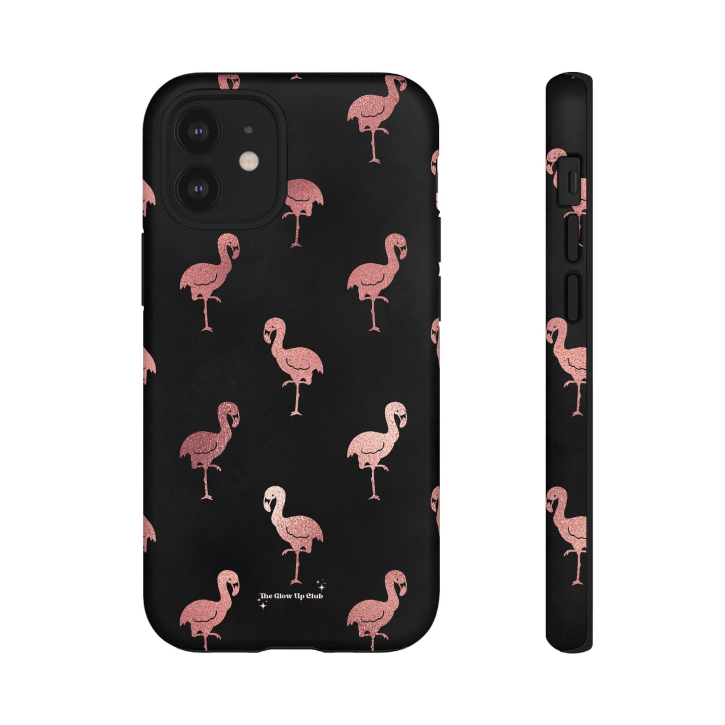 Rose gold flamingos - tough case