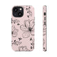 Realistic flowers pink - tough case