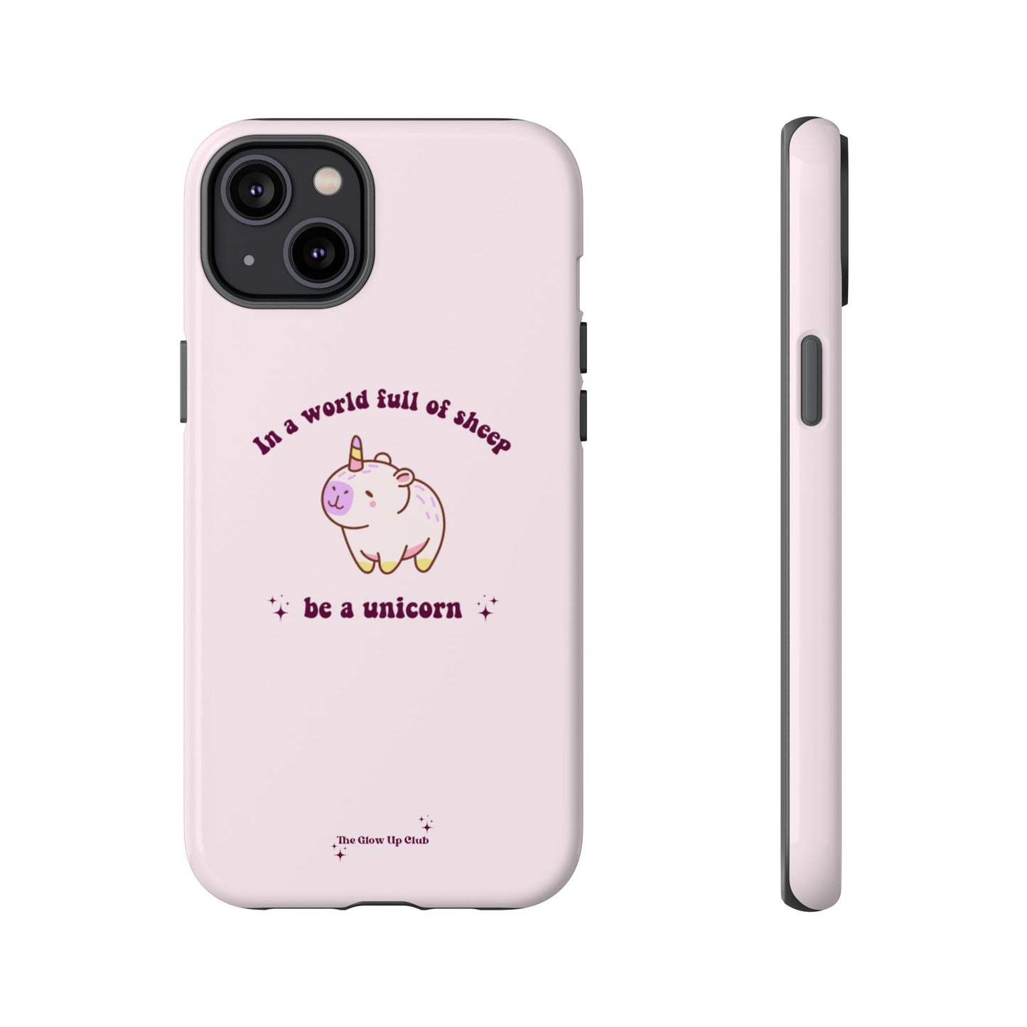 In a world full of sheep pink - tough case