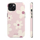 Floral pattern pink - tough case