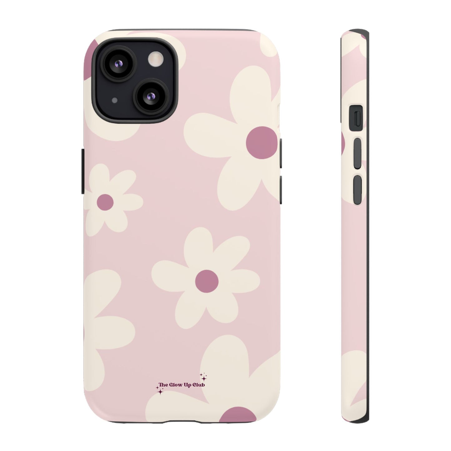 Floral pattern pink - tough case