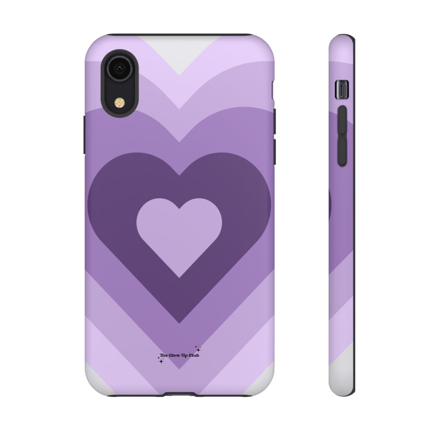 Heart layers purple - tough case