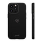 Minimalistic heart black - tough case