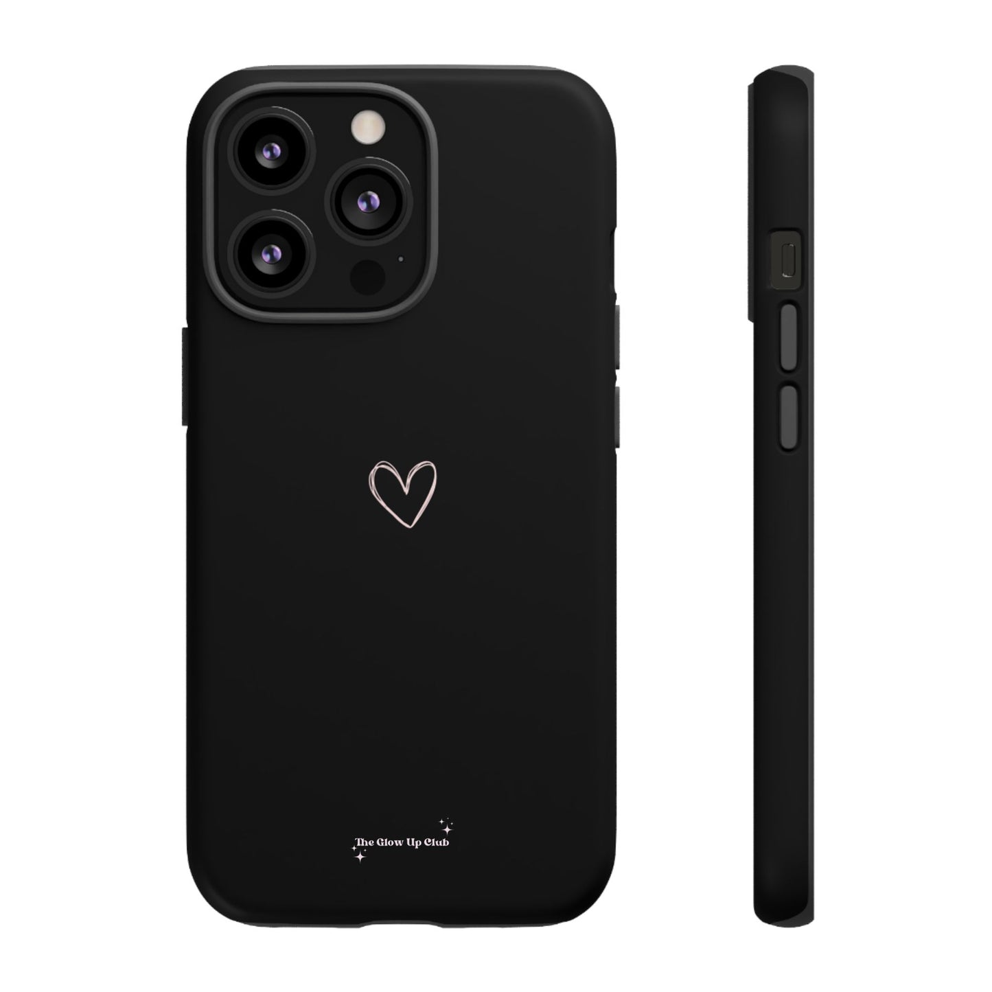 Minimalistic heart black - tough case