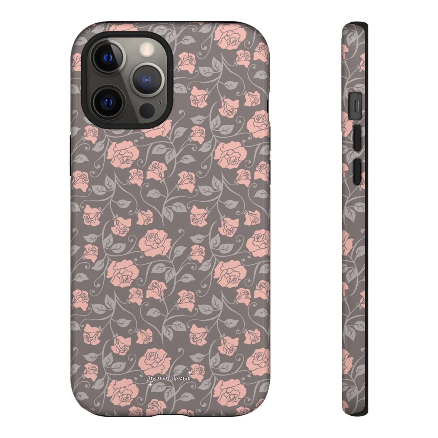 Small roses brown - tough case