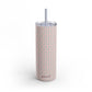 Pink grey pattern Tumbler, 20oz