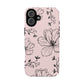 Realistic flowers pink - tough case