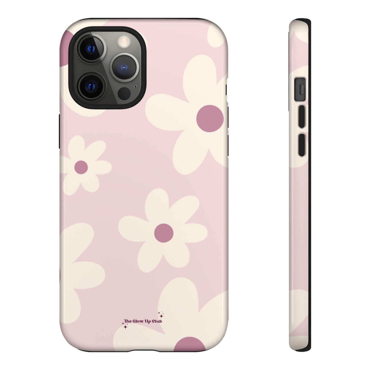 Floral pattern pink - tough case