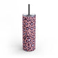 Leopard print purple Tumbler, 20oz