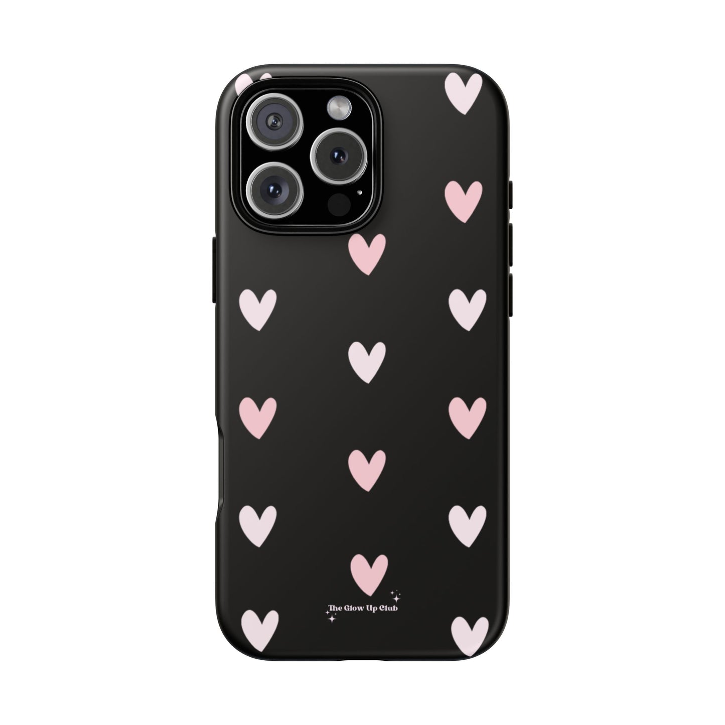 Black heart pattern - tough case