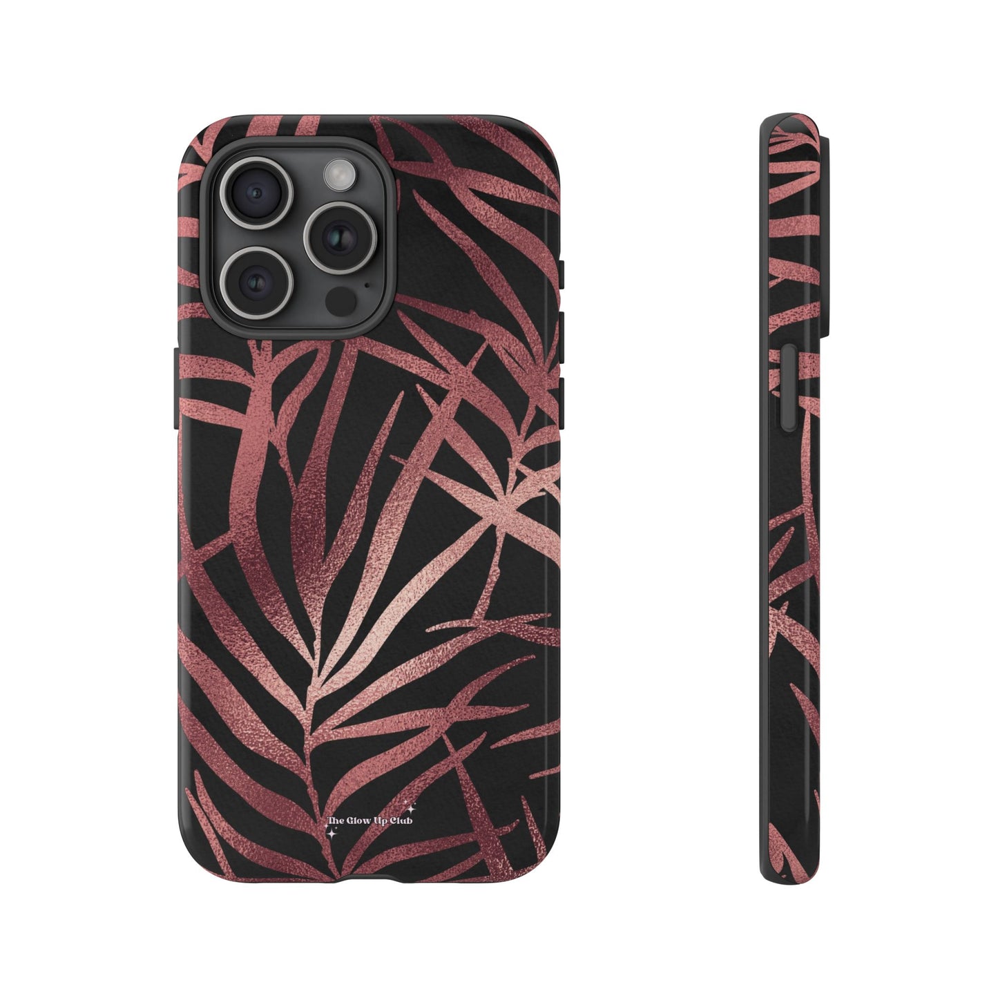 Rose gold leaves - tough case