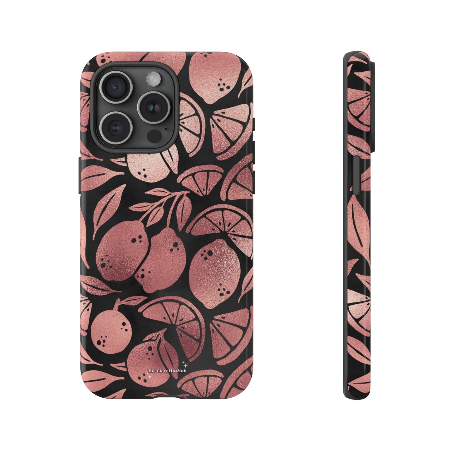 Rose gold lemons - tough case