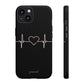 Heart line black - tough case