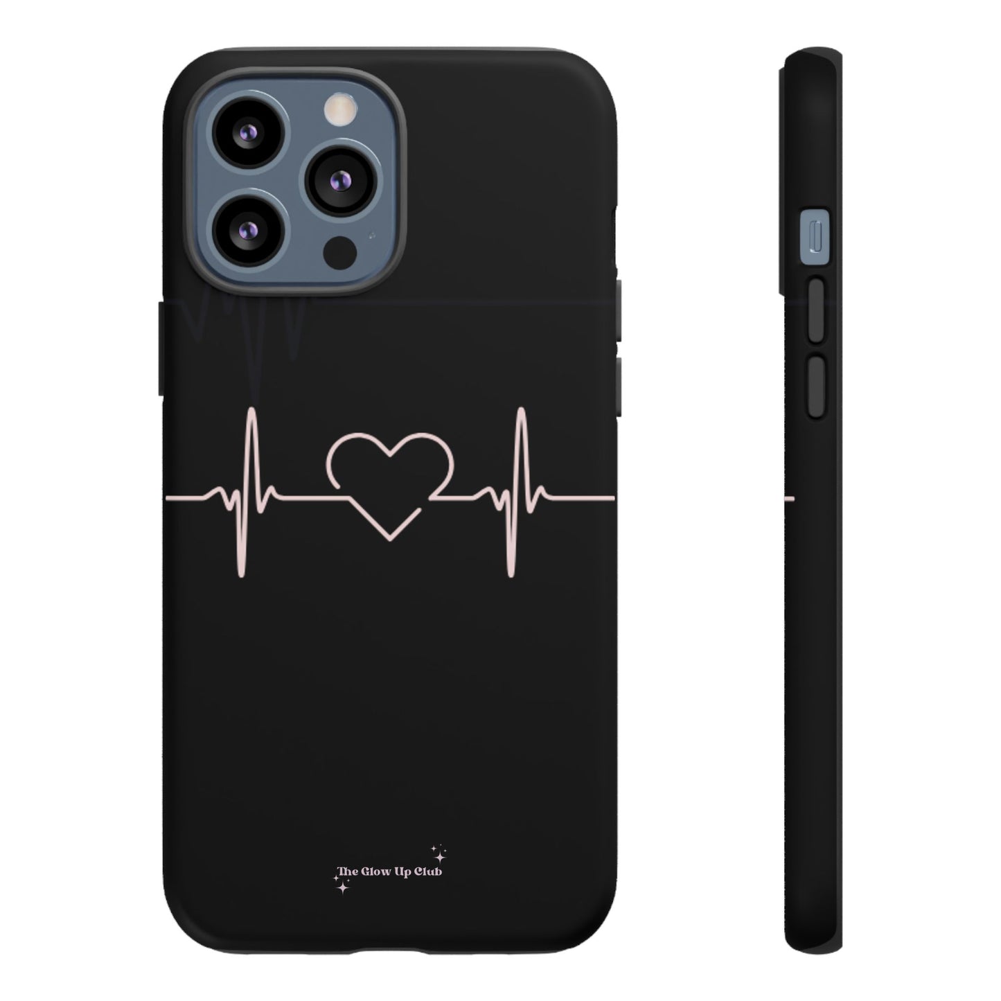 Heart line black - tough case