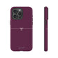 Simple ribbon burgundy - tough case