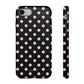 Black and pink dots - tough case