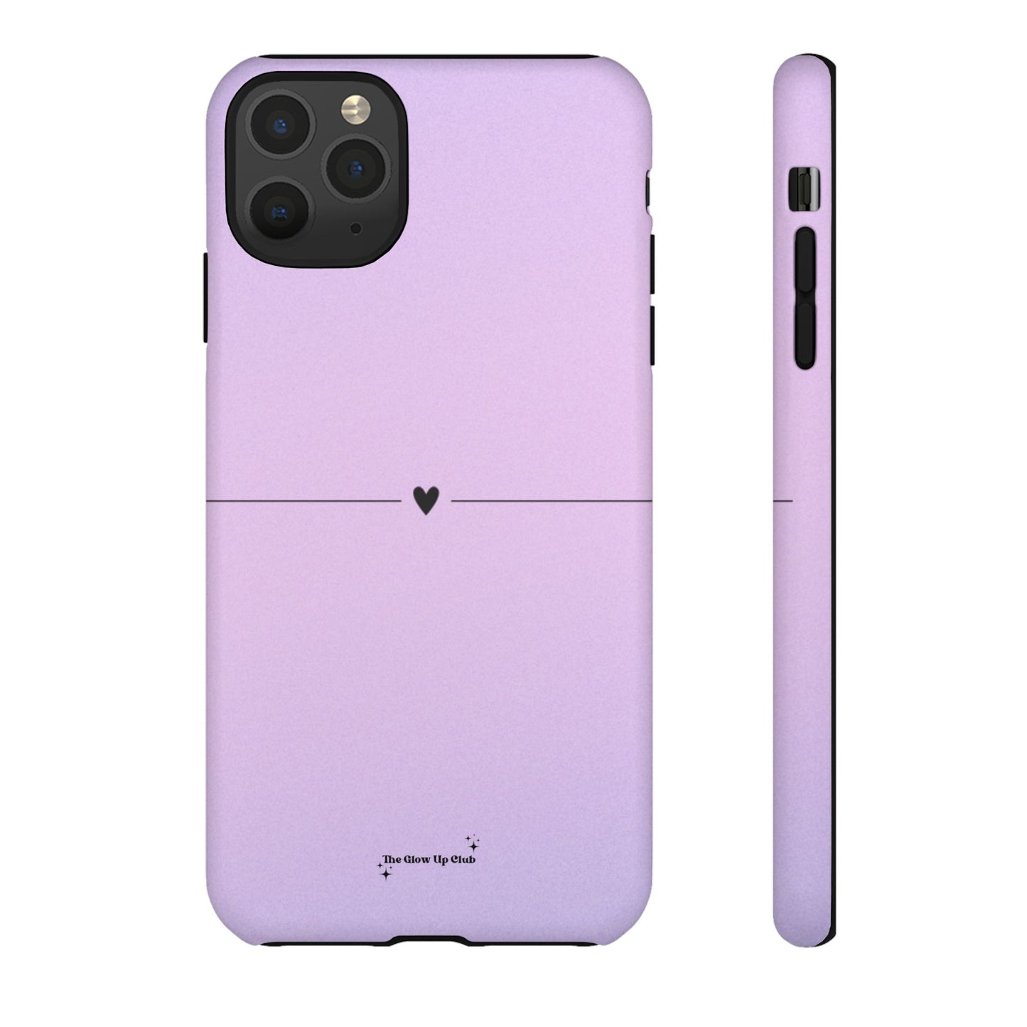 Pastel purple heart - tough case