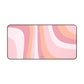 Pink waves - Desk Mat