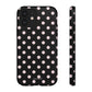 Black and pink dots - tough case