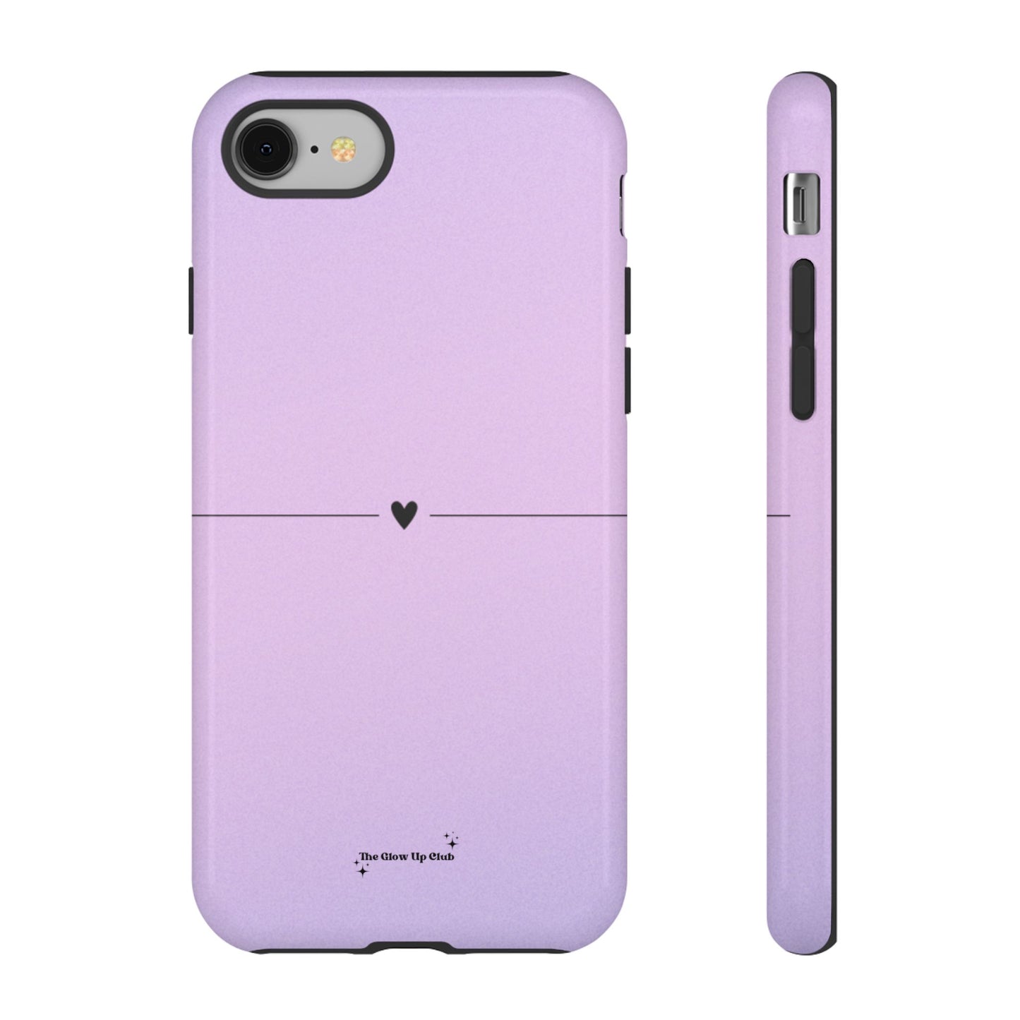 Pastel purple heart - tough case