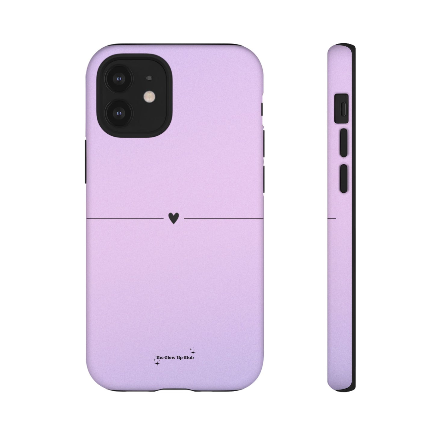 Pastel purple heart - tough case