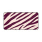 Zebra print cream - Desk Mat