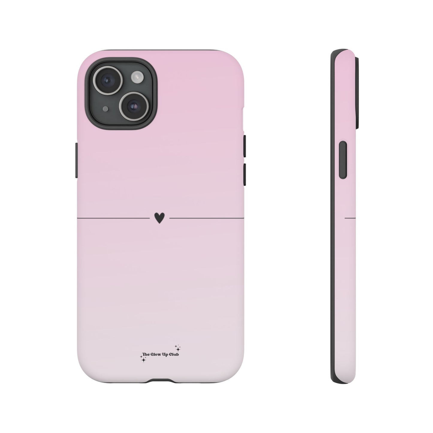 Pastel pink heart - tough case