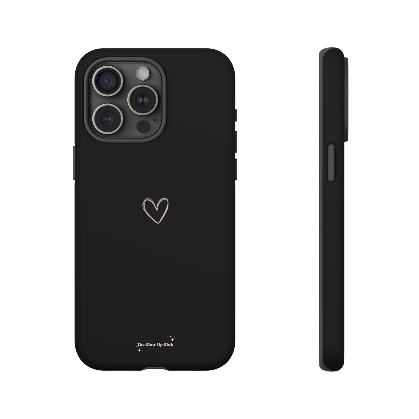 Minimalistic heart black - tough case