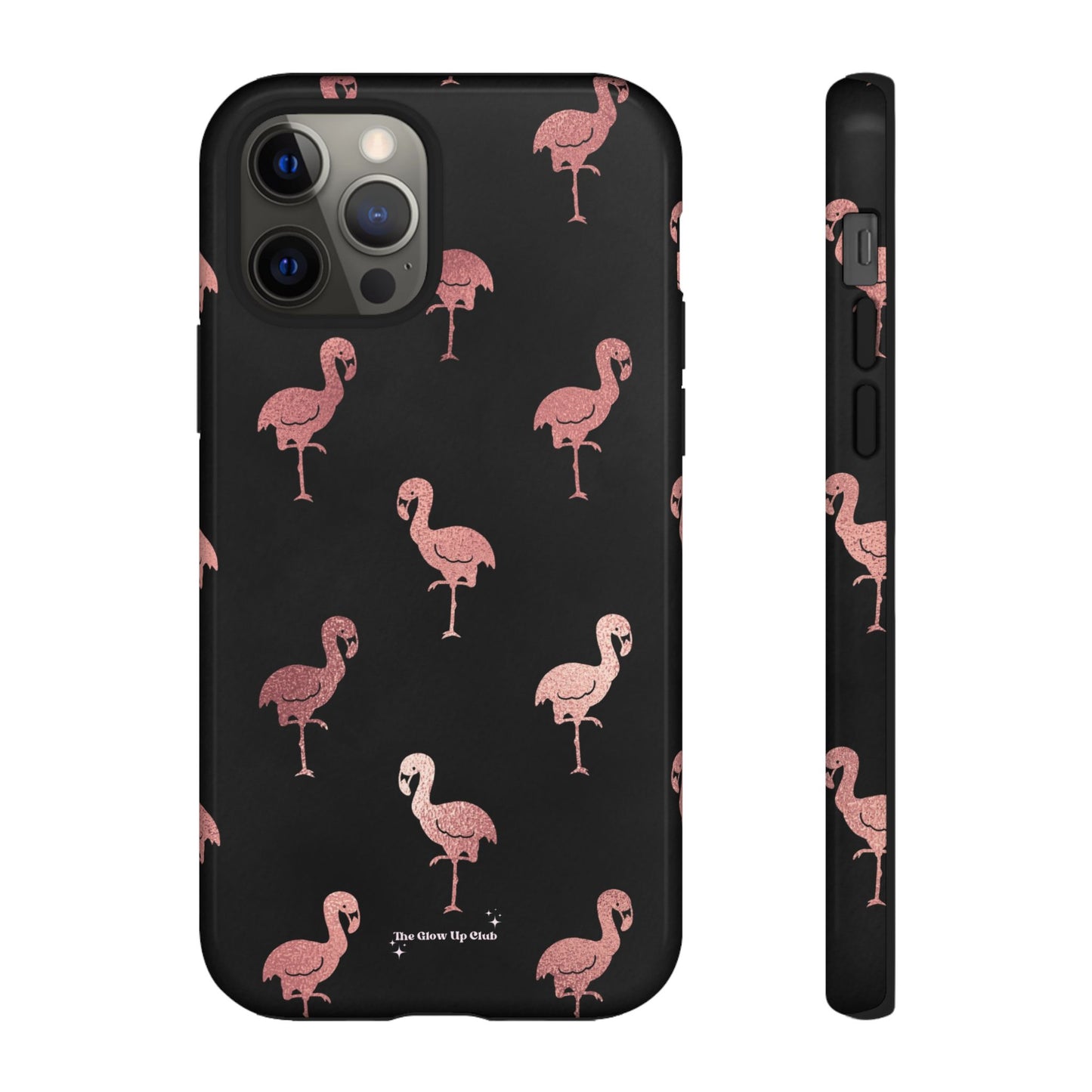 Rose gold flamingos - tough case