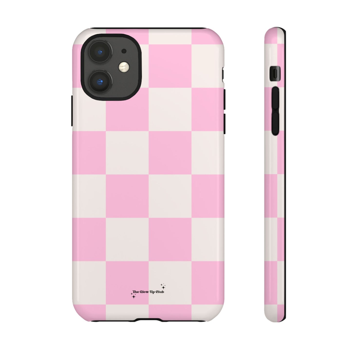 Pink white checkers - tough case