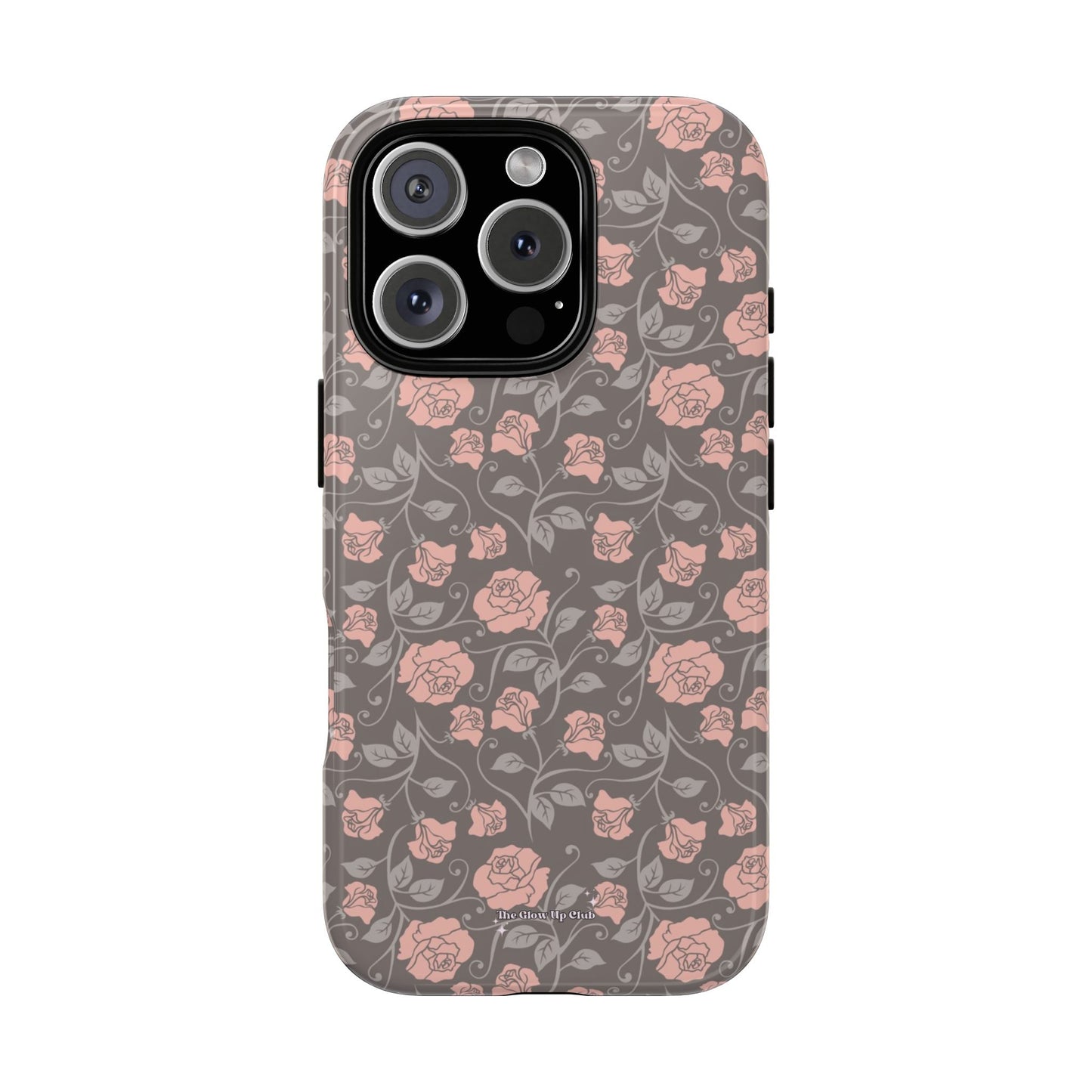 Small roses brown - tough case