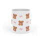 Teddies & ribbons Heart-Shaped Mug