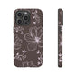 Realistic flowers grey - tough case