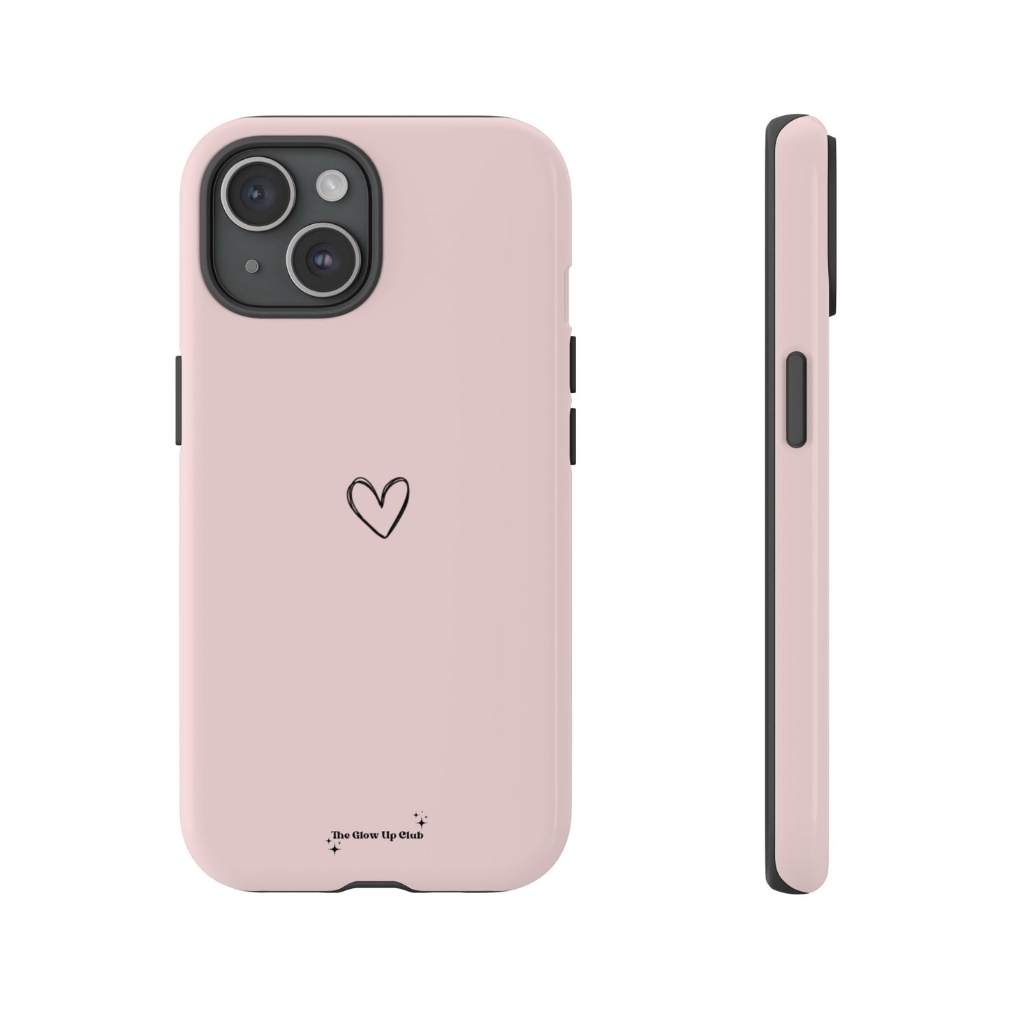 Minimalistic heart pink - tough case