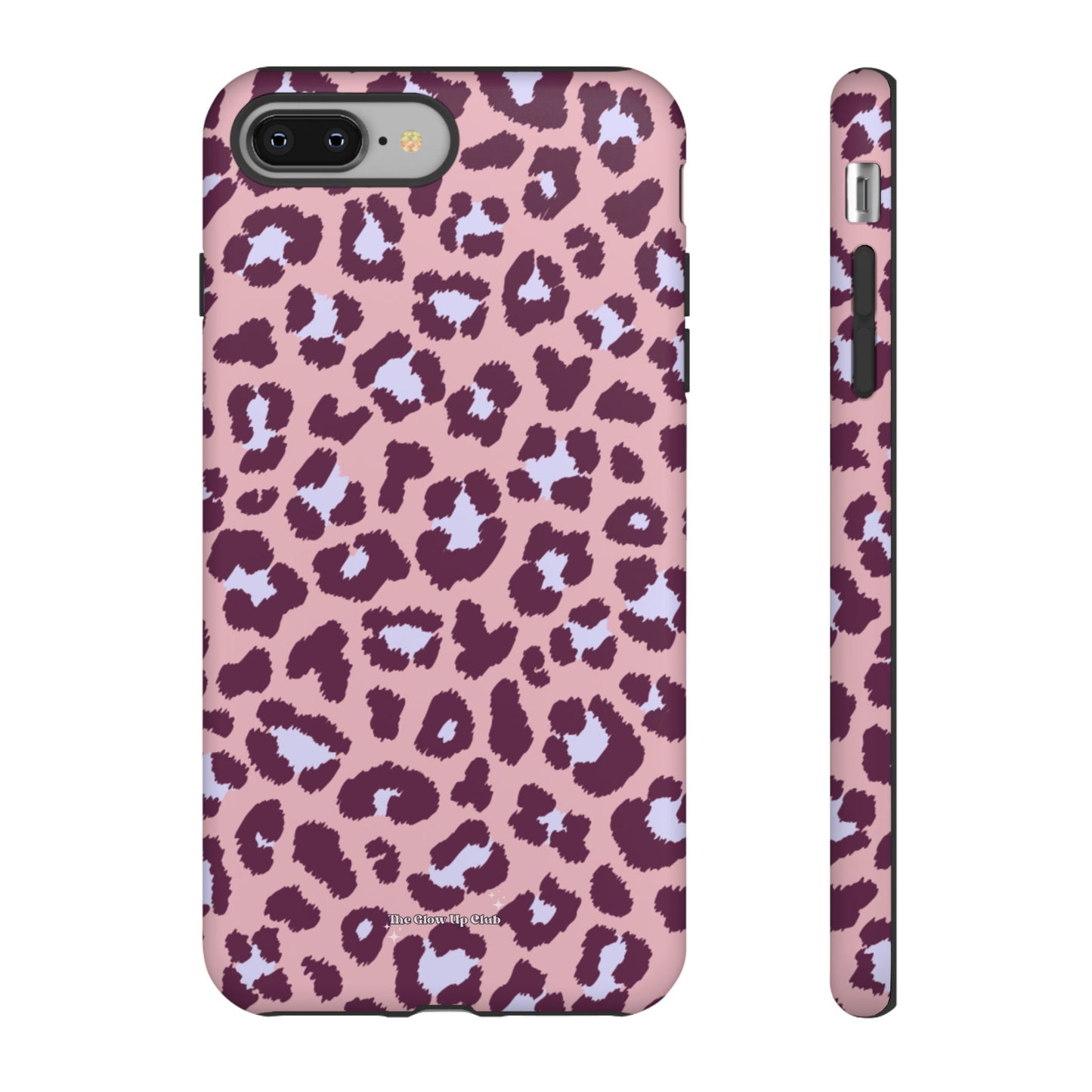 Leopard print pink purple - tough case