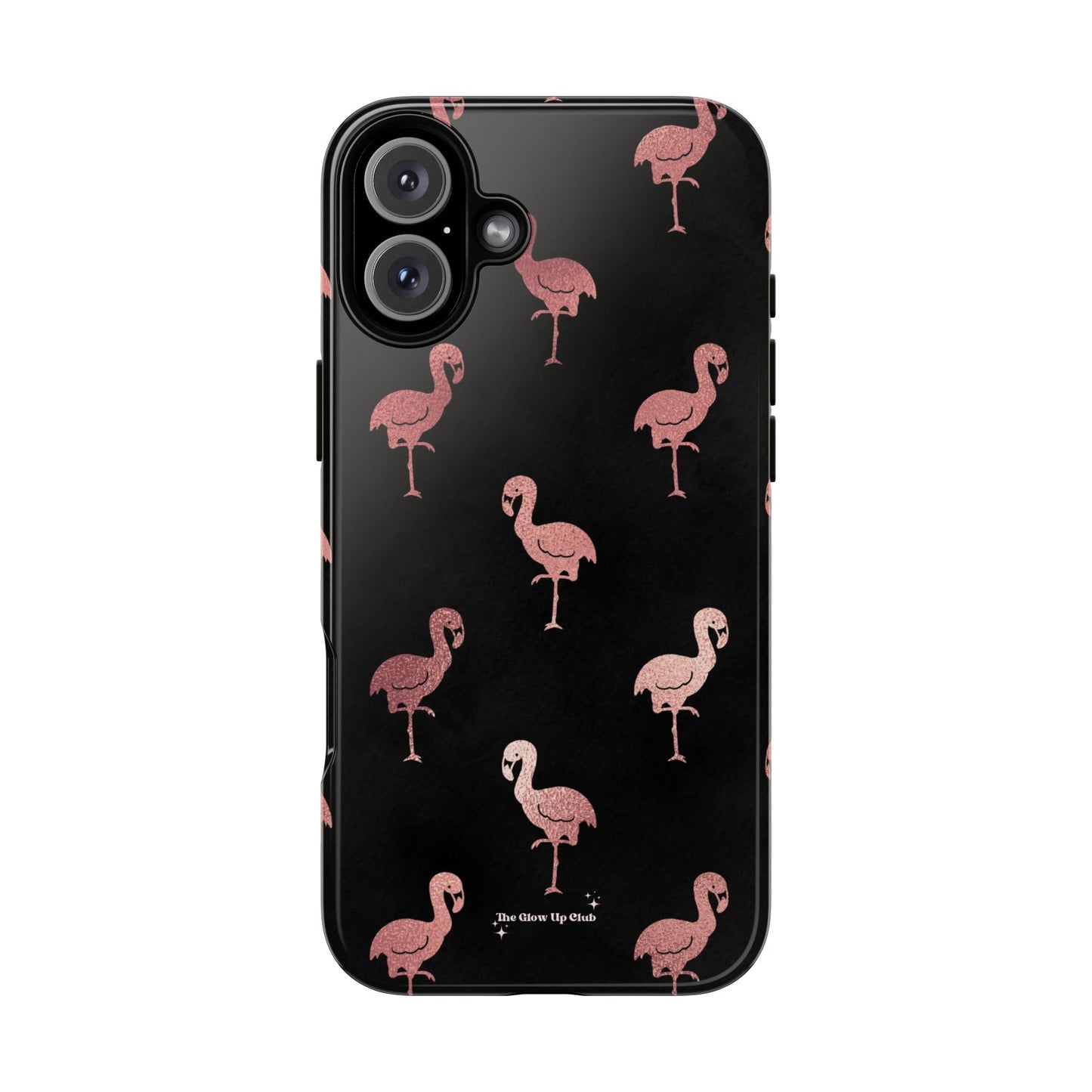 Rose gold flamingos - tough case