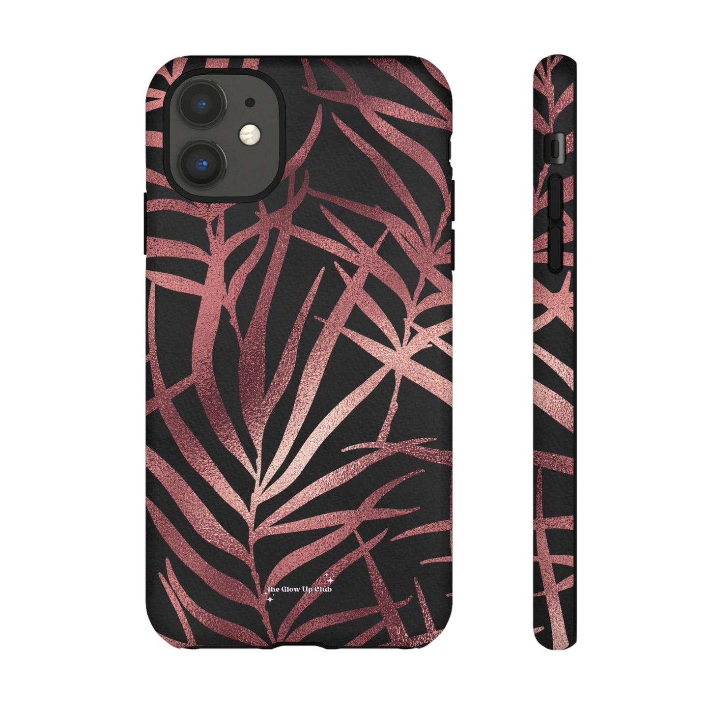 Rose gold leaves - tough case