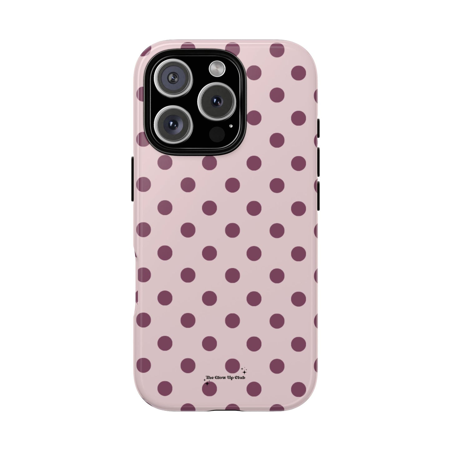 Pink and purple dots - tough case