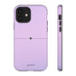 Pastel purple heart - tough case