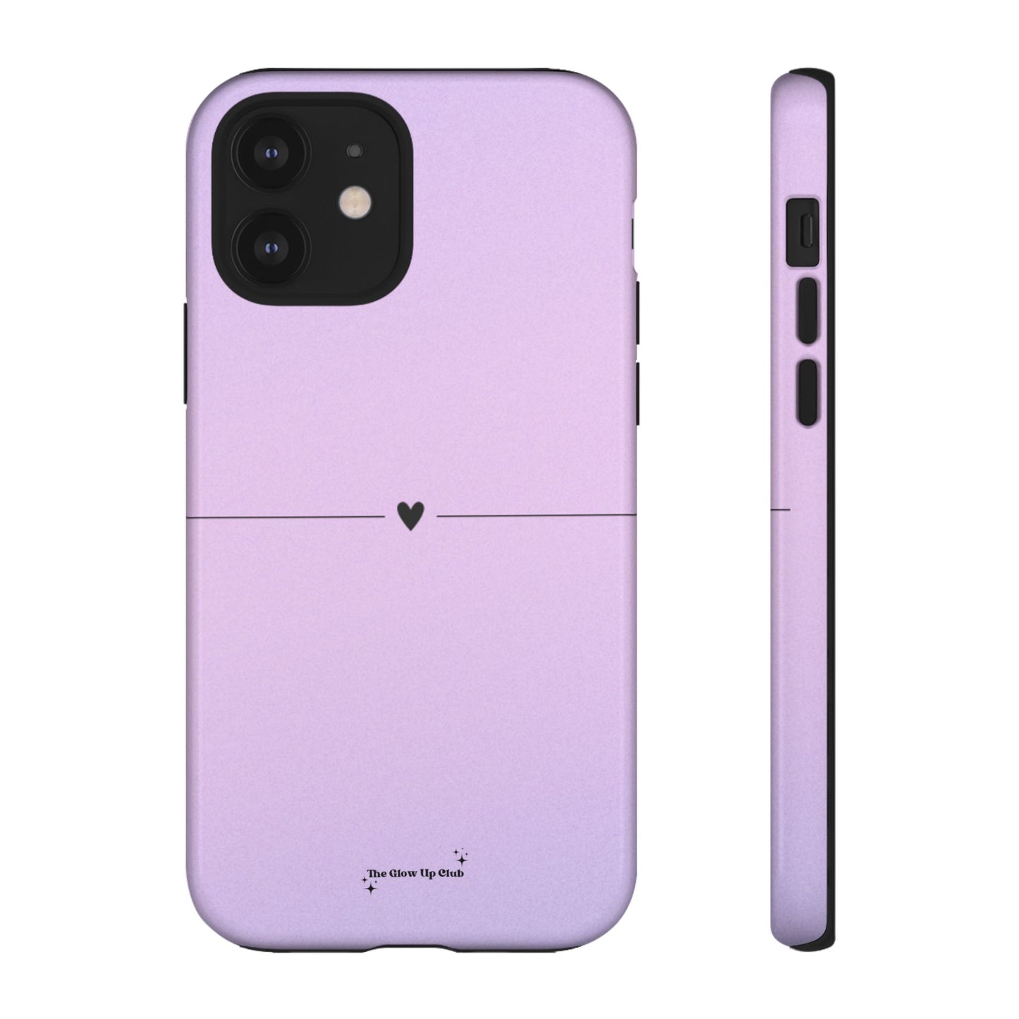 Pastel purple heart - tough case